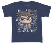FUNKO POCKET POP! & TEE: Harry Potter - Holiday Harry- XS(KD) 