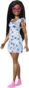 Mattel - Barbie Fashionistas Doll #229, Doll With Down Syndrome Wearing Heart-Print Dress 