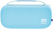 Switch 2 Accessory:  Case - HORI Slim Tough Pouch - Light Blue:  Officially Licensed by Nintendo 