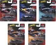 Mattel - Hot Wheels Premium 1:64 Formula 1 Race 8-Piece Haas/ Racing Bulls/ Mercedes/ McLaren J Assortment