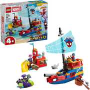 LEGO® Marvel Spidey and His Amazing Friends Team Spidey Pirate Ship 11208 