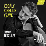 Zoltan Kodaly, Jean Sibelius & Eugene Ysaye: Works for Cello Solo , Simon Tetzlaff