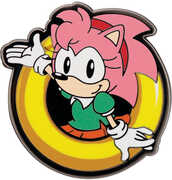 Sonic the Hedgehog - Pin Badge - Amy