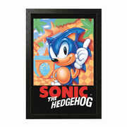 Sonic - Sonic The Hedgehog (Cover) - 11x17 Framed Gel Coat