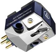Audio Technica AT33MONO Dual Moving Coil Cartridge Navy Silver