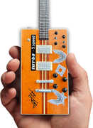 Axe Heaven Bo Diddley Signature "Twang Machine" Turbo 5-speed Kinman Custom Mini Guitar Replica Collectible BD-356