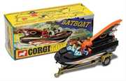 Corgi Batman 1966 Bat Boat With Batman & Robin 1:46 Scale Diecast