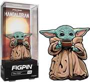 FiGPiN Star Wars The Mandalorian The Child with Soup Cup 3-Inch Enamel Pin #510