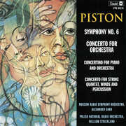 Symphony No. 6 / Concerto For Orchestra , Walter Piston