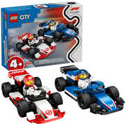 LEGO® City Formula 1 F1® Williams Racing & Haas F1® Race Cars 60464