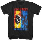 Guns N' Roses - 1991 Use Your Illusion T-Shirt - Large Black 1216188505