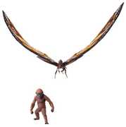 HIYA - Godzilla x Kong: The New Empire - Exquisite Basic - 14" Mothra Action Figure Premium Set 