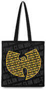 Rocksax - Wu-Tang Clan - Logo Repeat - Eco-Friendly Tote Bag (Black)