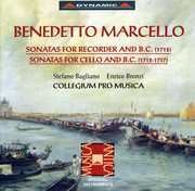 Sonatas for Recorder /  Sonatas for Cello , Collegium Pro Musica