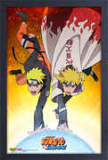 Naruto - Duo Ball - Framed Print