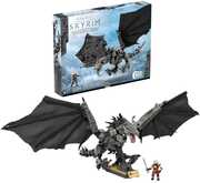 MEGA BLOKS Skyrim Alduin the World Eater, 619 Piece Buiding Toy Set