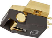 Audio Technica AT-VM750xSH Dual Moving Magnet Phono Cartridge with Nude Shibata Stylus Brown/ Gold
