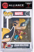 Funko POP! Marvel Comics: Split - Logan /  Wolverine - Alliance Authentic Encapsulated 