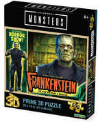 Universal Monsters Frankenstein 24x18 Lenticular 3D Puzzle AE Exclusive