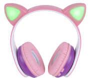 Singing Machine SMK302PP Kids Bluetooth Headphones Pink 