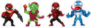Jada Toys - Marvel - MetalFigs - 2.5" Diecast Spider-Man Figure 4-Pack 