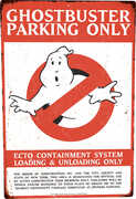 Trick or Treat Studios - Ghostbusters - Parking Metal Sign