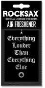 Rocksax - Motorhead - Everything Loud - Air Freshener (Vanilla) 