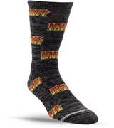 Perri's - Kiss - All Over Logo Grey - Crew Socks