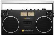 We Are Rewind GB-001-B1 - Curtis - Blaster Bluetooth Boombox Cassette Player / Recorder - Rechargeable - Noir