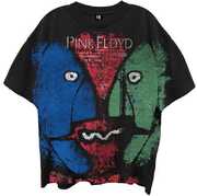 Pink Floyd - Division Bell Chalk Heads - Giant Vintage T-shirt - Small - Limo Black