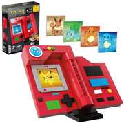 MEGA BLOKS Pokemon: Kanto Region Pokedex, 322 Piece Building Toy Set 