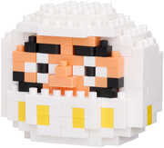 Nanoblock - Culture - Character Collection - Daruma (White) Building Kit 