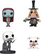Funko POP! Disney: The Nightmare Before Christmas 4-Pack 
