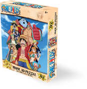One Piece - Group 300 pc 12x18 3D Lenticular Puzzle AE Exclusive