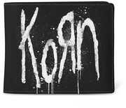 Rocksax - Korn - Still A Freak Logo - Wallet with Coin Pocket (Black)