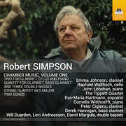 Simpson: Chamber Music, Vol. 1 , The Tippett Quartet