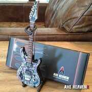 Axe Heaven Joe Satriani Flying In A Blue Dream Miniature Guitar JS-602 