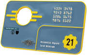Fallout: New Vegas - Limited Edition Replica - Vault 21 Security Keycard 