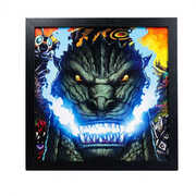 Godzilla - Fire Within - 12x12 Gel-Coat Framed Art