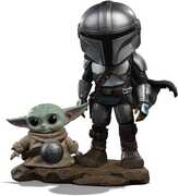 The Mandalorian and Grogu - Minico - Mando & Grogu Statue 