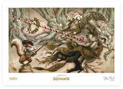 Weta Workshop Labyrinth (1986) The Knight Who Never Yields Limited Edition Art Print