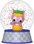 Funko POP! Mini Glitter Globe: Stitch - Angel in Pineapple (Disney)