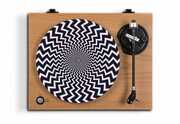 Optical Illusion - 3D Bolts - Graphic Turntable Slip Mat 