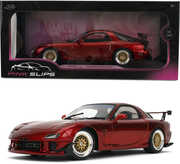 Pink Slips - Mazda FD Rx-7 - 1:18 Scale Diecast Car (Candy Red)