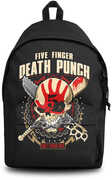 Rocksax - Five Finger Death Punch - Got Your Six - Daypack with Laptop Pocket (Black)
