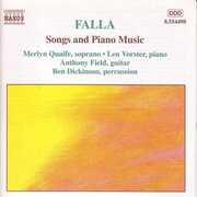 Songs & Piano Music , M. Falla De