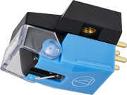 Audio Technica AT-VM610xMONO Dual Moving Magnet Phono Cartridge with Bonded Conical Mono Stylus Blue/ Black 