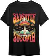Slightly Stoopid - Shroom Alien - T-Shirt - X-Large (Black) 