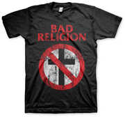 Bad Religion - Distressed Crossburster - T-Shirt - X-Large