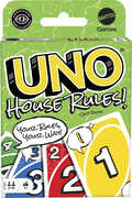 Mattel Games - UNO House Rules Card Game 
